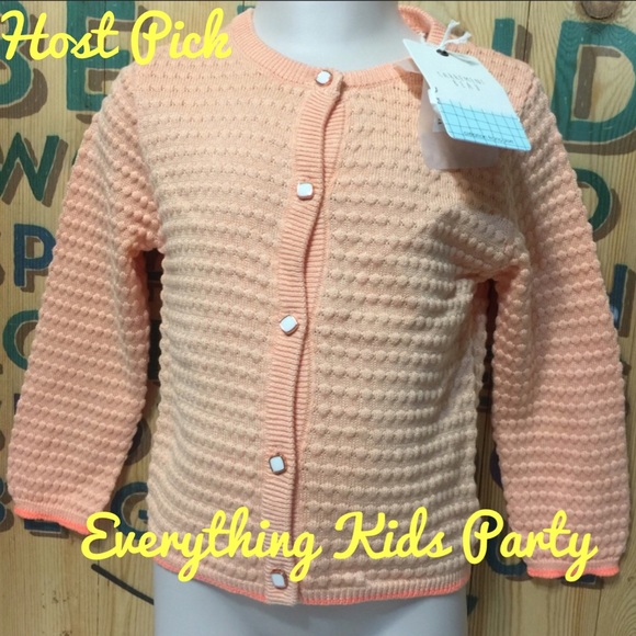 Carrement beau long sleeve girl’s cardigan. HP🌟 - Picture 2 of 6
